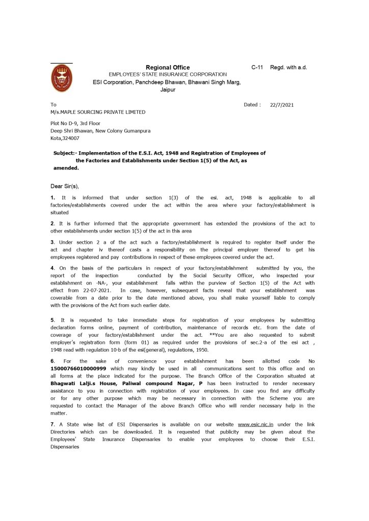 ESI Act